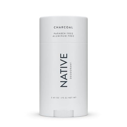 Native Deodorant | Natural Deodorant for Men, Aluminum Free with Baking Soda, Probiotics, Coconut Oil and Shea Butter | Charcoal-UPStoxs