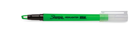 Sharpie Clear View Highlighter Sticks, Chisel Tip, Assorted Fluorescent, 8 Count-UPStoxs
