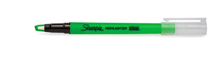 Sharpie Clear View Highlighter Sticks, Chisel Tip, Assorted Fluorescent, 8 Count-UPStoxs