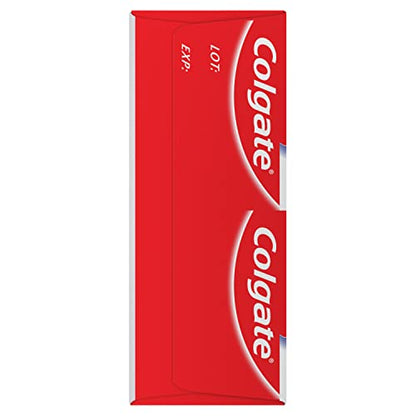 Colgate Baking Soda & Peroxide Toothpaste - Whitens Teeth, Fights Cavities & Removes Stains, Brisk Mint, 6 Ounce (Pack of 2)-UPStoxs