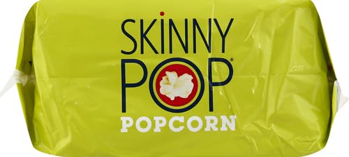 SkinnyPop Popcorn, Gluten Free, Dairy Free, Non-GMO, Healthy Snacks, Skinny Pop Original Popcorn Snack Packs, 0.65oz Individual Size Snack Bags (6 Count) (Packaging May Vary)-UPStoxs