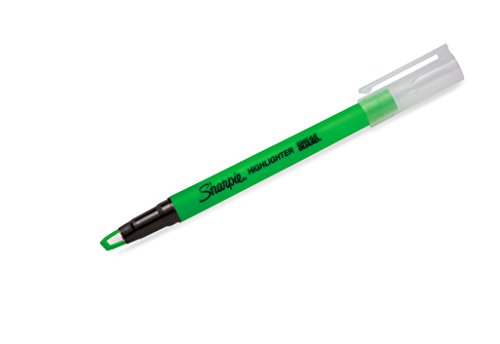 Sharpie Clear View Highlighter Sticks, Chisel Tip, Assorted Fluorescent, 8 Count-UPStoxs