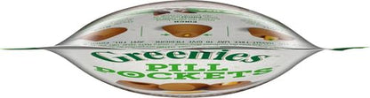 GREENIES PILL POCKETS for Dogs Capsule Size Natural Soft Dog Treats with Real Peanut Butter, 7.9 oz. Pack (30 Treats)-UPStoxs