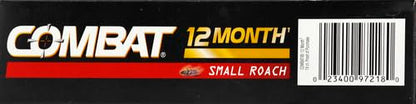 Combat Max 12 Month Roach Killing Bait, Small Roach Bait Station, Child-Resistant, 18 Count-UPStoxs