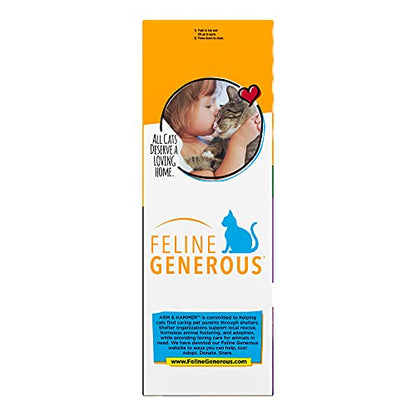 Arm & Hammer Forever Fresh Clumping Cat Litter Lavender, MultiCat 18lb With 20% More Lavender Freshness, Pet Friendly With Essential Oils-UPStoxs