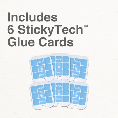 Safer Home SH506 Indoor Plug-in Fly Trap Refill Pack of 6 Glue Cards for SH502 Indoor Fly Trap-UPStoxs