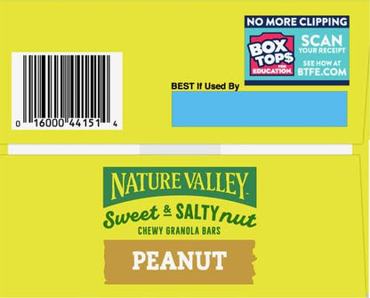Nature Valley Sweet and Salty Granola Bars, Peanut, 30 Bars, 36 OZ-UPStoxs