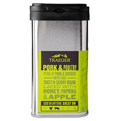 Traeger Grills SPC171 Pork & Poultry Rub with Apple & Honey-UPStoxs