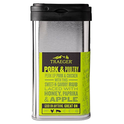 Traeger Grills SPC171 Pork & Poultry Rub with Apple & Honey-UPStoxs