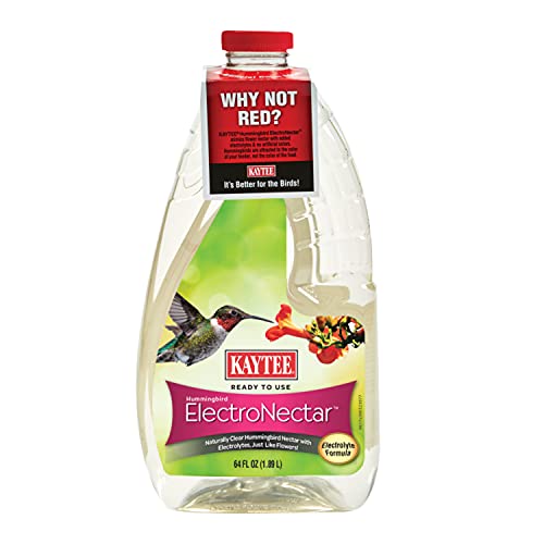 Kaytee Hummingbird ElectroNectar Wild Bird Food, Ready to Use, 64 Ounces-UPStoxs