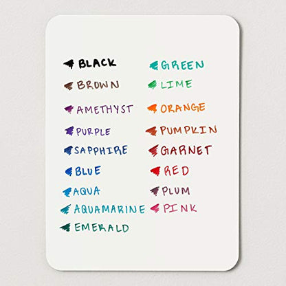 EXPO Low Odor Dry Erase Markers, Fine Tip, Black, 12 Count-UPStoxs
