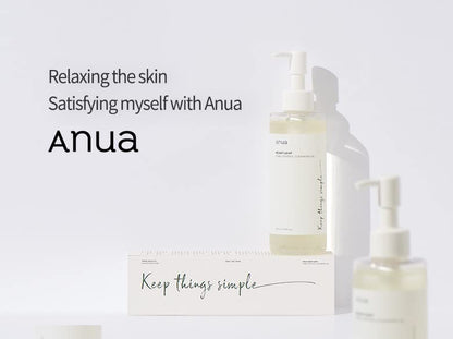 Anua Heartleaf Pore Control Cleansing Oil, Oil Cleanser for Face, Makeup Blackhead Remover, Korean Skin Care 6.76 fl oz(200ml) (original)-UPStoxs