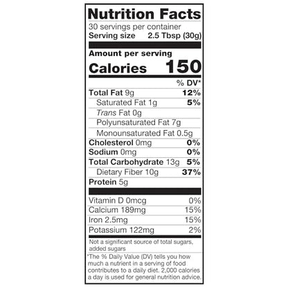 BetterBody Foods Organic Chia Seeds 2 lbs, 32 Oz, with Omega-3, Non-GMO, Gluten Free, Keto Diet Friendly, Vegan, Good Source of Fiber-UPStoxs