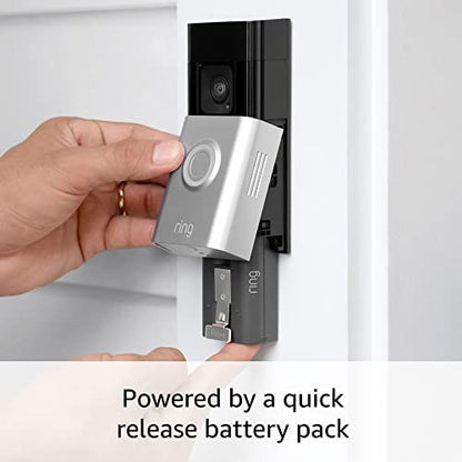 Ring Battery Doorbell Plus | Head-to-Toe HD+ Video, motion detection & alerts, and Two-Way Talk (2023 release)-UPStoxs