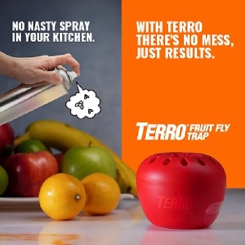 Terro Fruit Fly Trap 4 Traps + 180 Days Lure Supply-UPStoxs