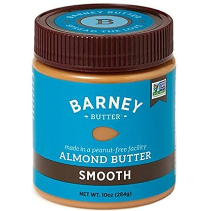 Barney Butter Almond Butter, Smooth, 10 Ounce Jar, Skin-Free Almonds, No Stir, Non-GMO, Gluten Free, Keto, Paleo, Vegan-UPStoxs