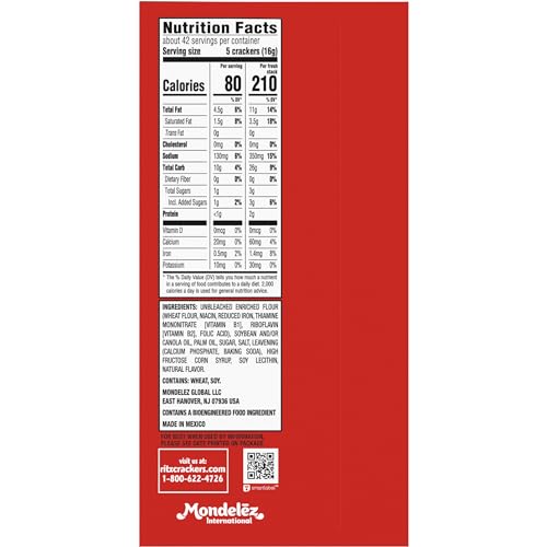 RITZ Fresh Stacks Original Crackers, Party Size, 23.7 oz (16 Stacks)-UPStoxs