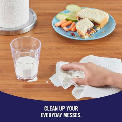 Sparkle Pick-A-Size Paper Towels, Spirited Prints, 6 Double Rolls = 12 Regular Rolls, Everyday Value Paper Towel With Full And Half Sheets-UPStoxs
