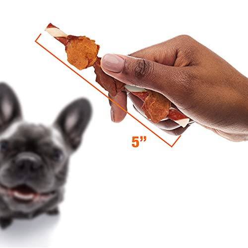 Good'n'Fun Triple Flavor Kabobs 48 Ounce, Rawhide Snack for All Dogs-UPStoxs