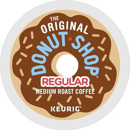 The Original Donut Shop Regular Keurig Single-Serve K-Cup Pods, Medium Roast Coffee, 96 Count (4 Packs of 24)-UPStoxs