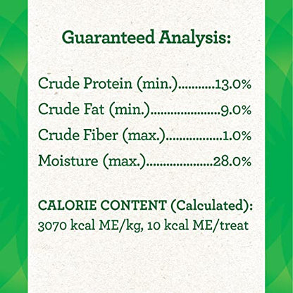 Greenies Pill Pockets for Dogs Tablet Size Natural Soft Dog Treats, Chicken Flavor, 3.2 oz. Pack (30 Treats)-UPStoxs