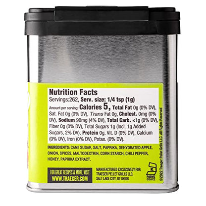 Traeger Grills SPC171 Pork & Poultry Rub with Apple & Honey-UPStoxs