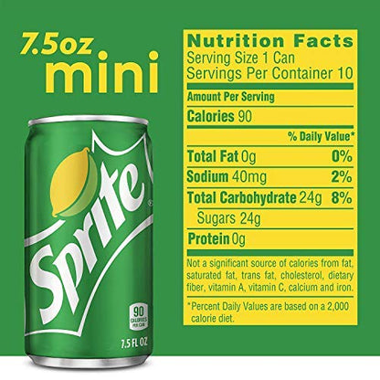 Sprite Mini Cans 7.5 fl. oz., 30 pk.