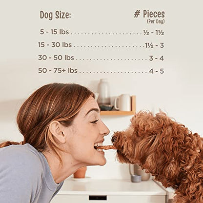 Full Moon Beef Jerky Healthy All Natural Dog Treats Human Grade Made in USA Grain Free 11 oz-UPStoxs