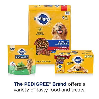 PEDIGREE DENTASTIX Large Dog Dental Care Treats Original, Beef & Fresh Variety Pack, 2.73 lb.Pack (51 Treats)-UPStoxs