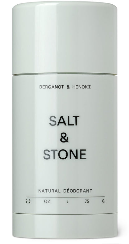 SALT & STONE Natural Aluminum-Free Deodorant with Bergamot & Hinoki - For Men & Women-UPStoxs