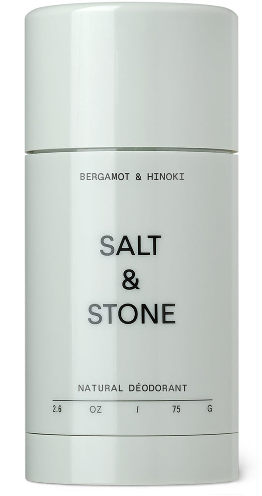 SALT & STONE Natural Aluminum-Free Deodorant with Bergamot & Hinoki - For Men & Women-UPStoxs