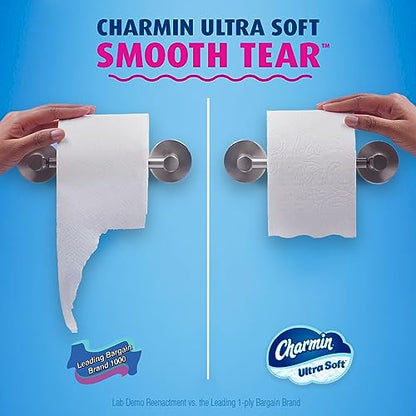 Charmin Ultra Soft Toilet Paper 6 Mega Rolls = 24 Regular Rolls-UPStoxs