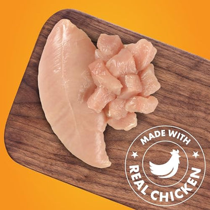 Pur Luv Dog Treats, Chicken & Sweet Potato Jerky Wraps, Made with Real Chicken, 16 Ounces, Rawhide Free, Healthy, Easily Digestible, Long Lasting, High Protein Dog Treat, Satisfies Dog's Urge to Chew-UPStoxs