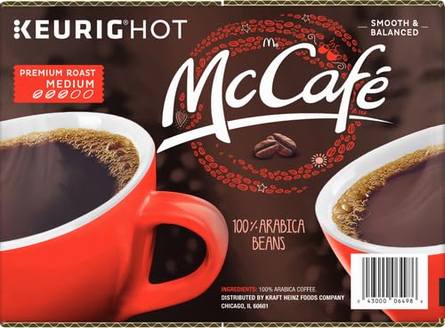 McCafe Premium Roast, Single-Serve Keurig K-Cup Pods, Medium Roast Coffee Pods Pods, 84 Count-UPStoxs