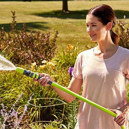 Flexzilla Garden Hose 5/8 in. x 50 ft, Heavy Duty, Lightweight, Drinking Water Safe, ZillaGreen - HFZG550YW-E-UPStoxs