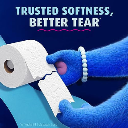 Charmin Ultra Soft Toilet Paper 6 Mega Rolls = 24 Regular Rolls-UPStoxs