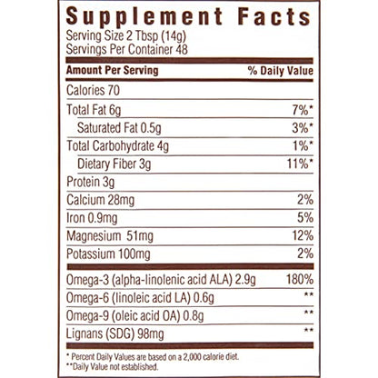 Spectrum Essentials Organic Ground Premium Flaxseed, 24 Oz-UPStoxs
