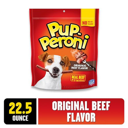 Pup-Peroni Dog Treats, Original Beef Flavor, 22.5 Ounce, Made with Real Beef-UPStoxs
