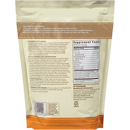 Spectrum Essentials Organic Ground Premium Flaxseed, 24 Oz-UPStoxs