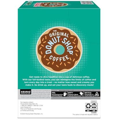 The Original Donut Shop Regular Keurig Single-Serve K-Cup Pods, Medium Roast Coffee, 96 Count (4 Packs of 24)-UPStoxs