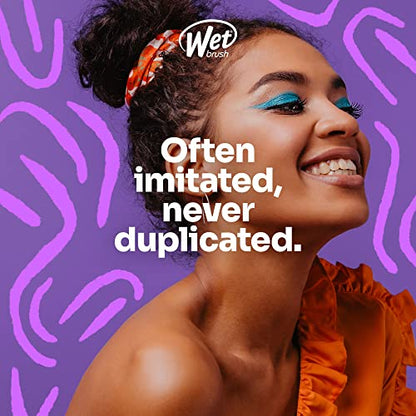 Wet Brush Original Detangler Hair Brush, Amazon Exclusive Aqua- Ultra-Soft IntelliFlex Bristles-Detangling Hairbrush Glides Through Tangles For All Hair Types (Wet Dry & Damaged Hair) - Women & Men-UPStoxs
