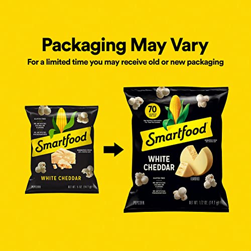 Smartfood Popcorn, Variety Pack, 0.5 Ounce (Pack of 40)-UPStoxs