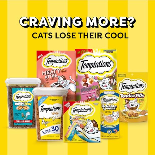 TEMPTATIONS Classic Crunchy and Soft Cat Treats, SEAFOOD MEDLEY, Multiple Sizes-UPStoxs