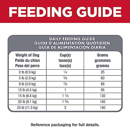 Hill's Science Diet Small & Mini, Adult 1-6, Small & Mini Breeds Premium Nutrition, Dry Dog Food, Chicken & Brown Rice, 4.5 lb Bag-UPStoxs
