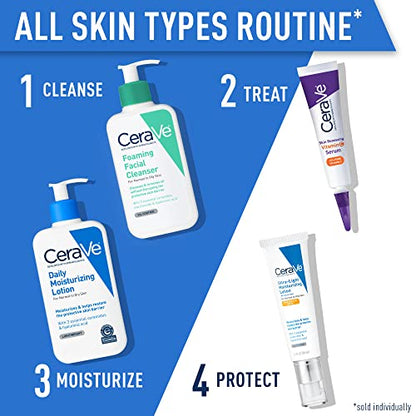 CeraVe Daily Moisturizing Lotion for Dry Skin | Body Lotion & Face Moisturizer with Hyaluronic Acid and Ceramides | Daily Moisturizer | Fragrance Free | Oil-Free | 19 Ounce-UPStoxs