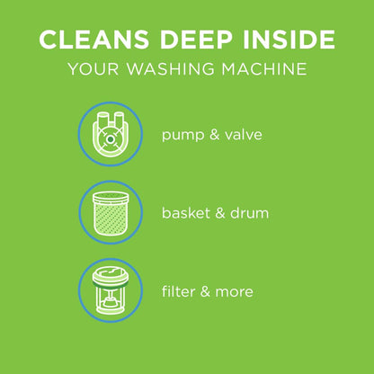 Affresh Washing Machine Cleaner, Cleans Front Load and Top Load Washers, Including HE, 6 Tablets-UPStoxs
