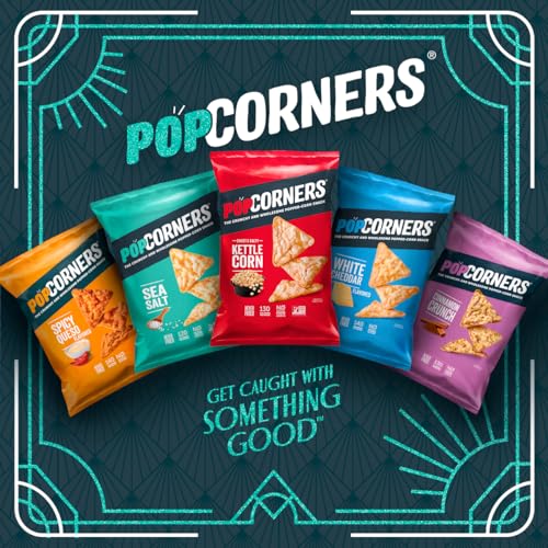 PopCorners Popped Corn Snacks, Sampler Pack, 1 Ounce (Pack of 20) (Packaging May Vary)-UPStoxs
