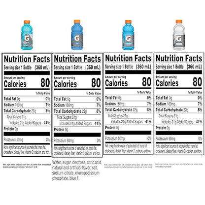 Gatorade Frost Thirst Quencher, Variety Pack 2.0, 12 Fl Oz (Pack of 24)-UPStoxs