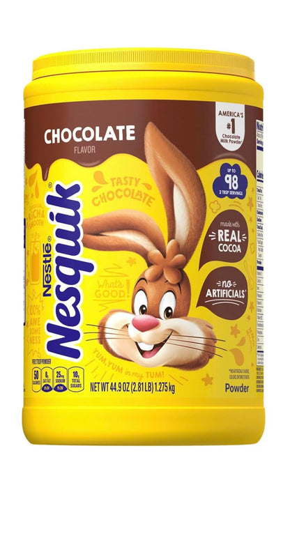 Nesquik Chocolate Powder Drink Mix 44.9 oz.