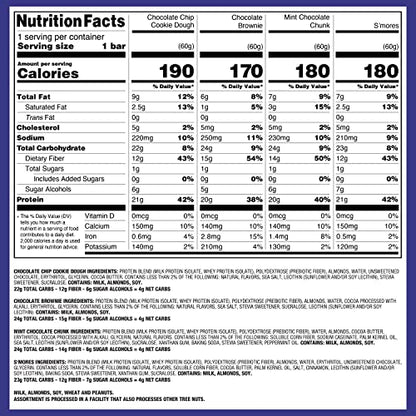 Quest Nutrition Ultimate Variety Pack Protein Bars, High Protein, Low Carb, Gluten Free, Keto Friendly, 12 Count-UPStoxs